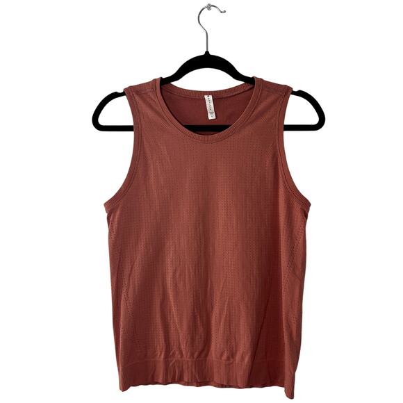 ATHLETA Dusty Pink Mauve Sleeveless Tank Top Size Small Athletic Wear Workout - Picture 1 of 12